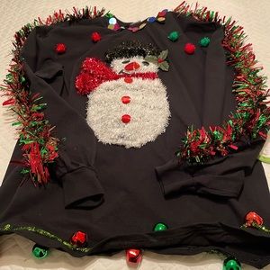 Hand made UGLY CHRISTMAS SHIRT